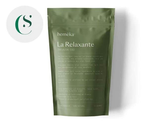 Infusion CBD La Relaxante - Hemêka