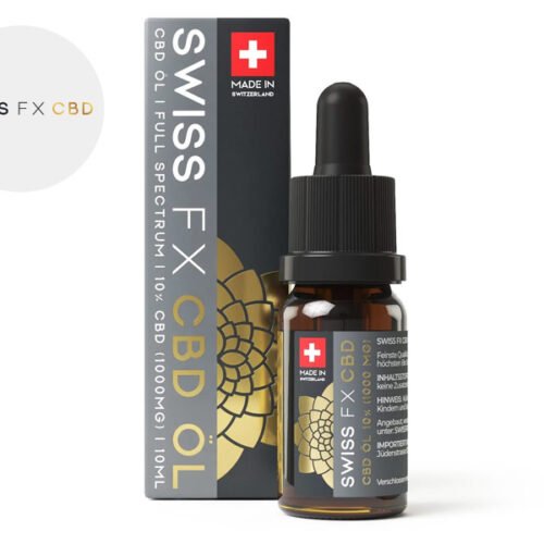 Huile CBD 10% Bio (10ml) - SWISS FX