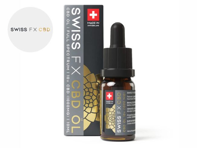 Huile CBD 10% Bio (10ml) - SWISS FX