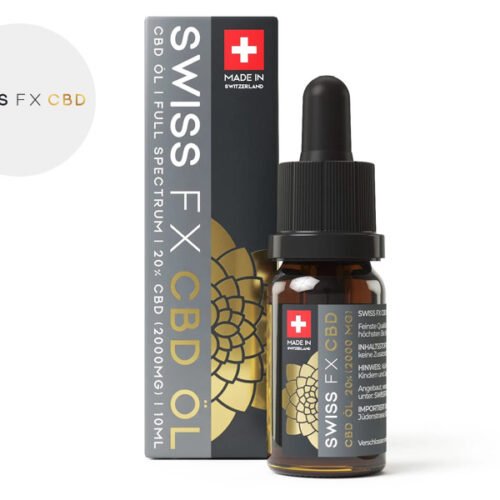 Huile CBD 20% Bio (10ml) - SWISS FX