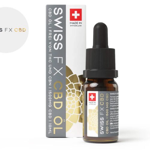 Huile CBD 5% Bio (10ml) - SWISS FX