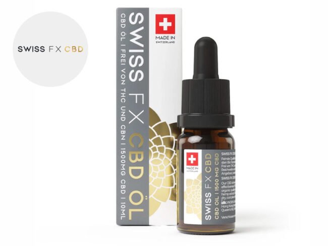 Huile CBD 5% Bio (10ml) - SWISS FX