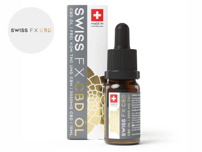 Huile CBD 30% Bio (10ml) - SWISS FX