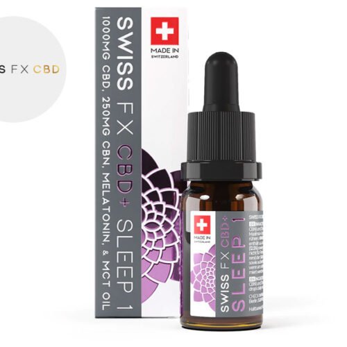 Huile CBD CBN 10% Bio (10ml) - SWISS FX