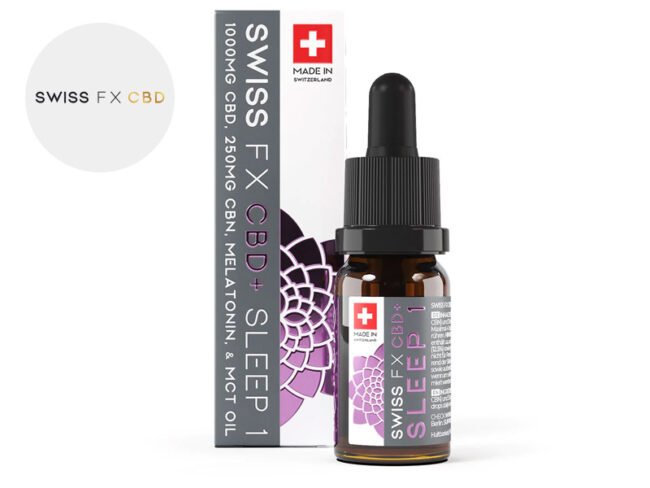 Huile CBD CBN 10% Bio (10ml) - SWISS FX