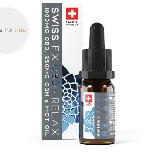 Huile CBD CBN 10% Bio (10ml) - SWISS FX