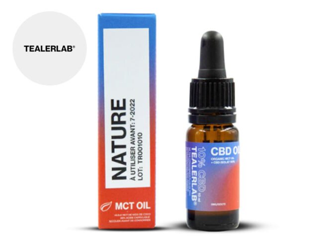 Huile CBD 10% Bio (10ml) - TealerLab