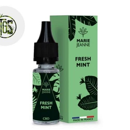 E liquide Fresh Mint CBD (100mg) - Marie Jeanne