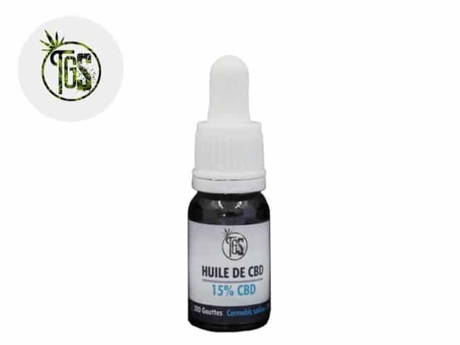 Huile CBD 15% Bio (10ml) - The Green Store
