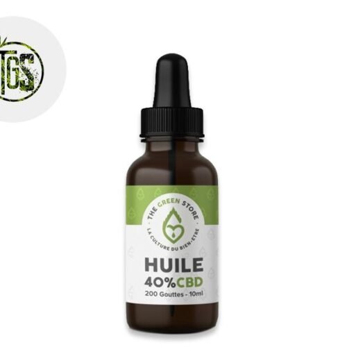 Huile CBD 40% Bio (10ml) - The Green Store