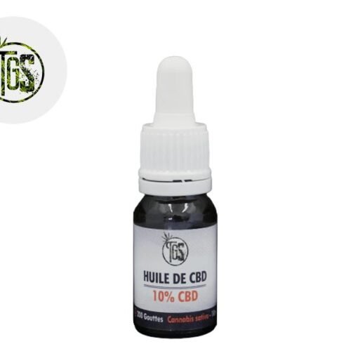 Huile CBD 10% Bio (10ml) - The Green Store