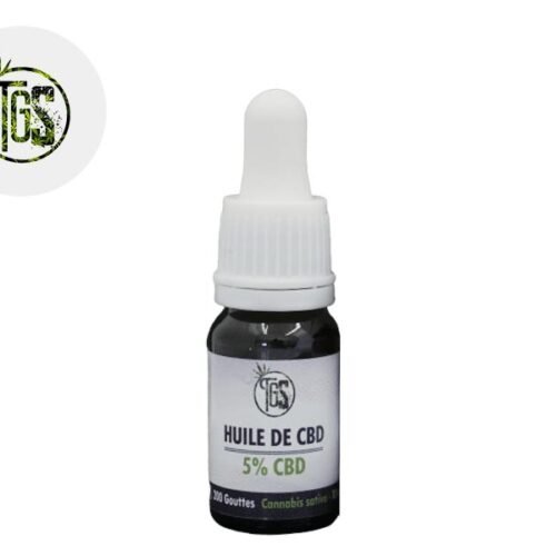 Huile CBD 5% Bio (10ml) - The Green Store