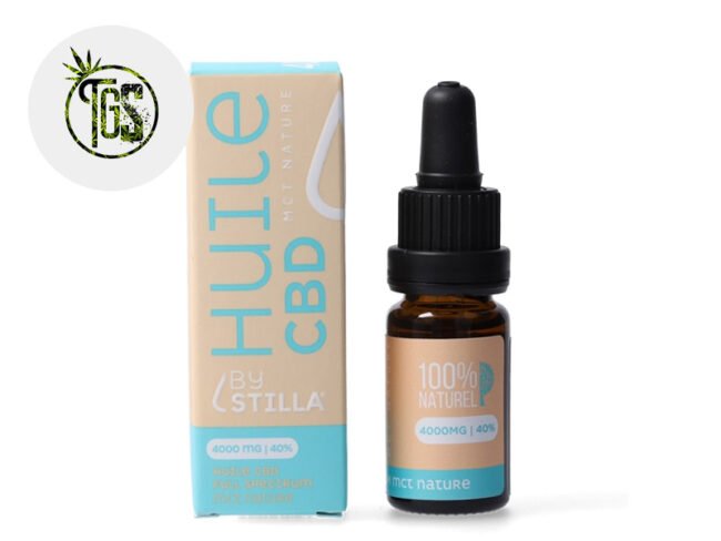 Huile CBD 40% Bio (10ml) - Stilla