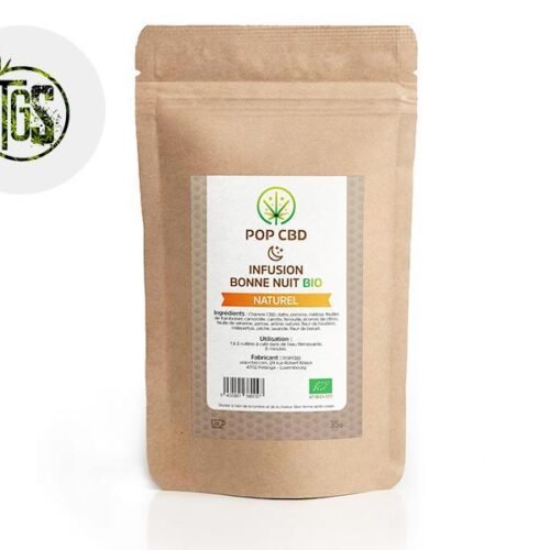 Infusion CBD Bonne Nuit Bio - Pop CBD