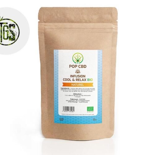 Infusion CBD Cool and Realax Bio - Pop CBD