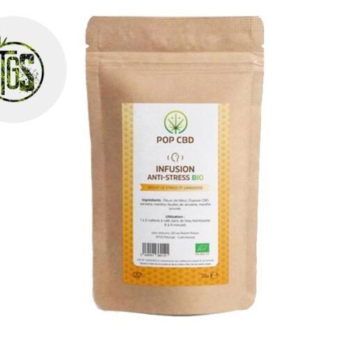 Infusion CBD Anti-Stress Bio - Pop CBD