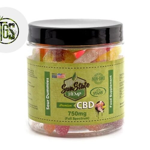 Bonbon acidulé Fruité CBD 25% vegan - Sunstate