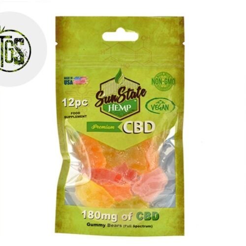 Ourson Fruité CBD 15% vegan - Sunstate