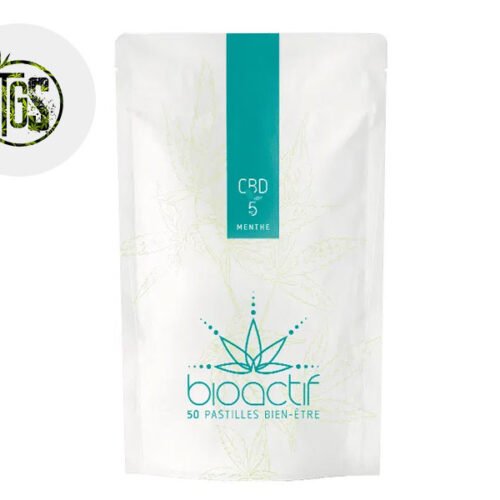 Pastille Menthe CBD 1% - Bio Actif