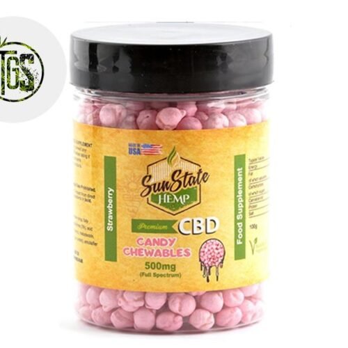Chewing-gum Fraise CBD 10% - Sunstate