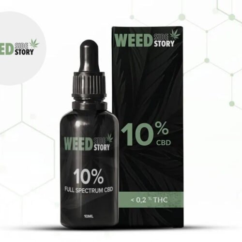 Huile CBD 10% Bio (10ml) - Weed Side Story