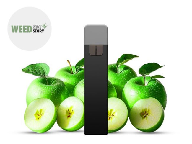 Puff Pomme 95% CBD (jetable) - Weed Side Story
