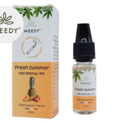 E liquide Fresh Summer CBD (600mg) - Weedy