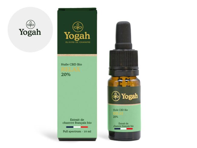 Huile CBD 20% Bio (10ml) - Yogah