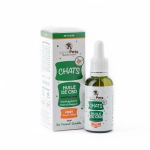 huile cbd pour animaux chats